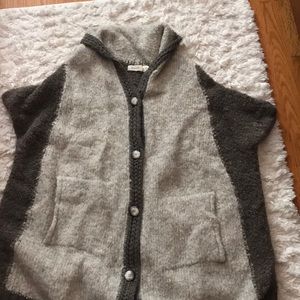 Anthropologie Duster Length Sweater Vest